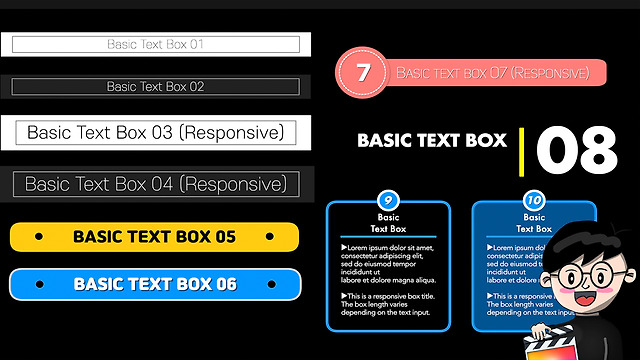 Basic Text Box 10종