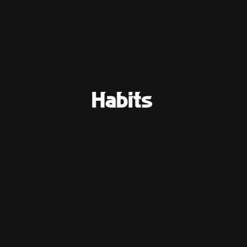 Tistory profile picture for @habits