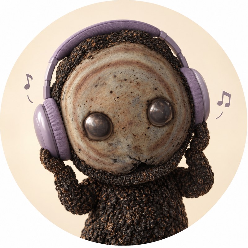 K-Star Check headphone mascot