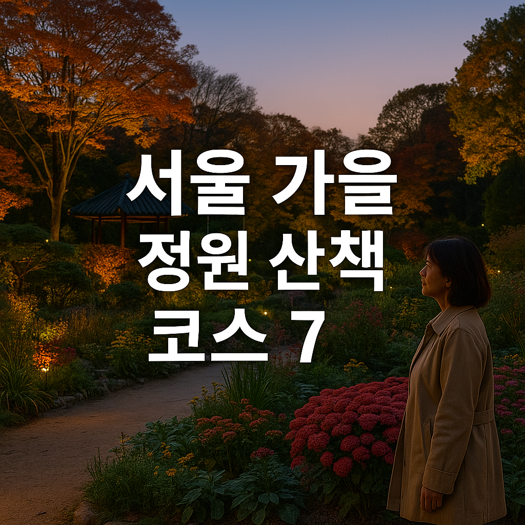 서울 가을 정원 산책 코스 7 서울 가을 정원 산책 코스 썸네일