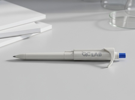 마이크로피펫 볼펜 분해 구조 - Made in Korea 실험실 기념품