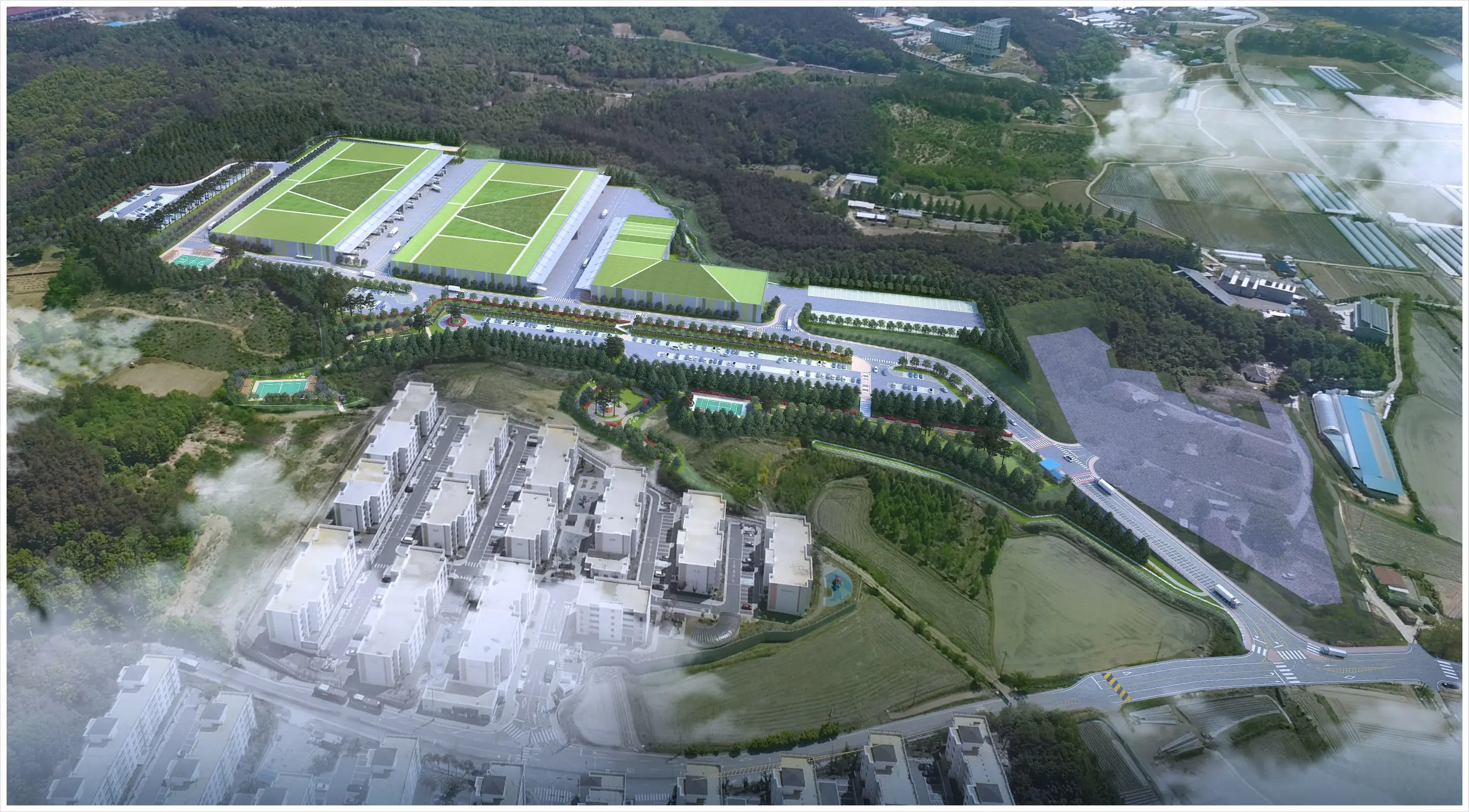 병천면 물류창고