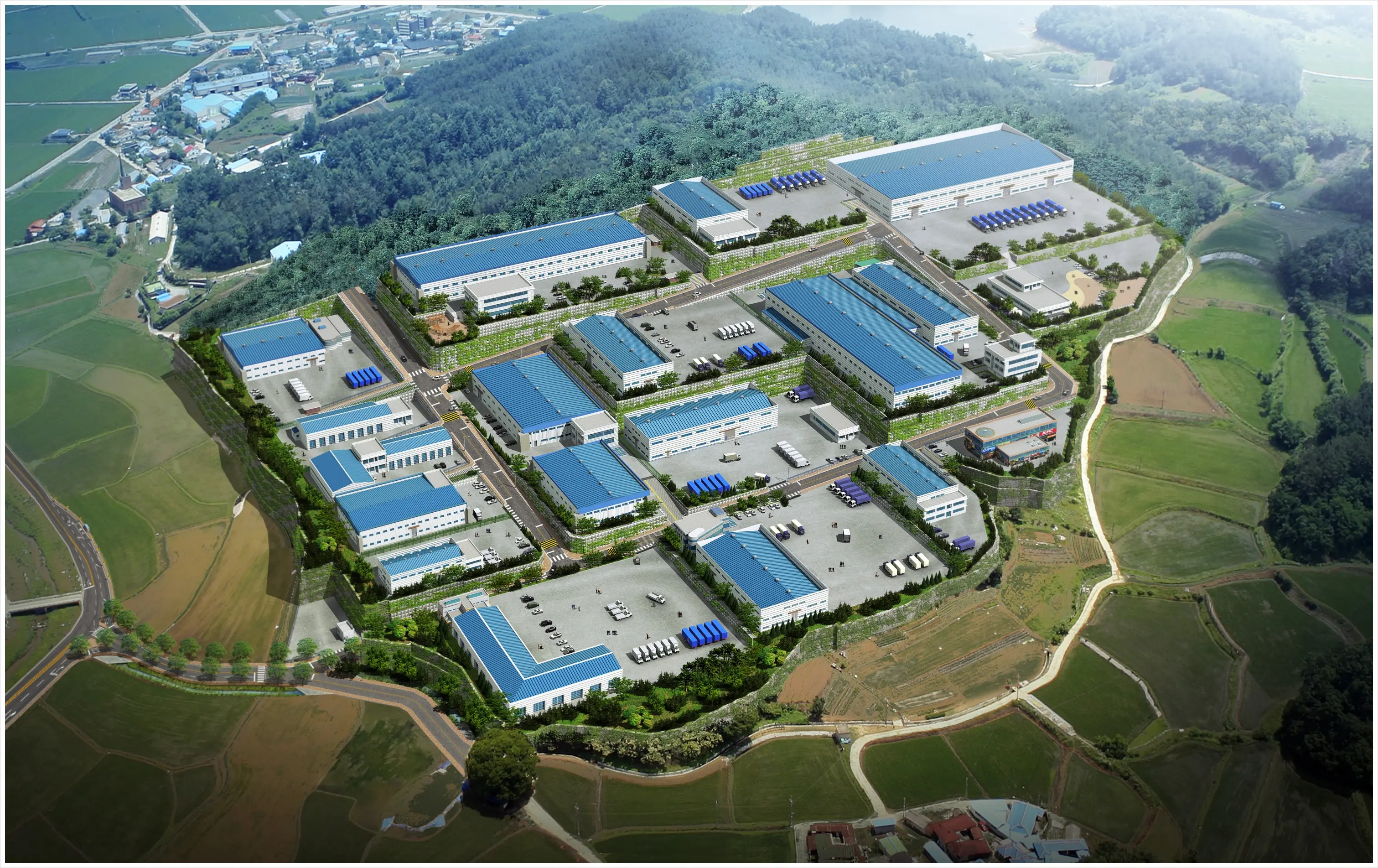 성남 용원지구 공장단지 부지조성사업