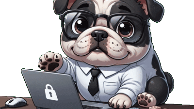Greeting Bulldog